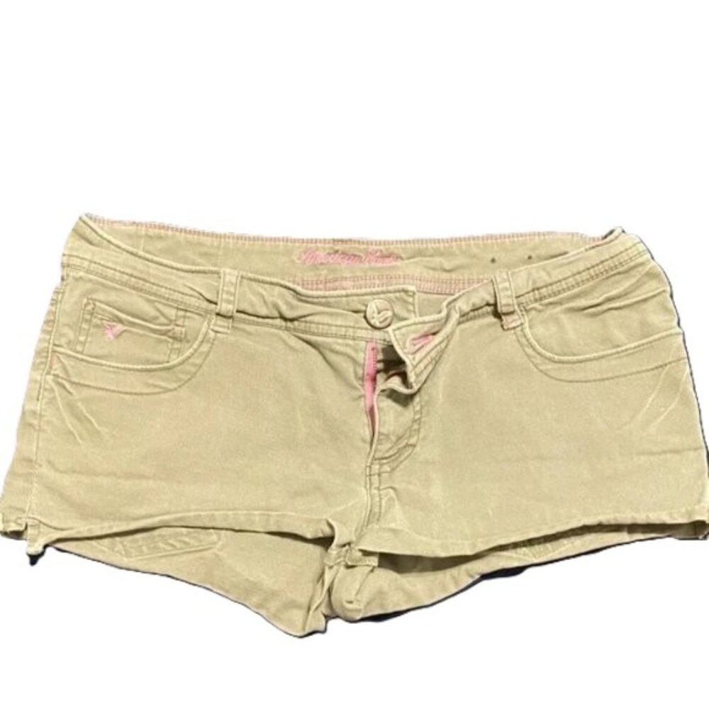 AE Corduroy Shorts Light Green
